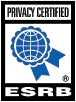ESRB Privacy Certified helps companies implement responsible privacy practices. Program members display the ESRB Privacy Certified seal to show they are in compliance with applicable privacy laws and best practices.